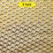 Diamond Mesh With Foil 4 Way Stretch Poly Spandex Mesh in 12 Colorways